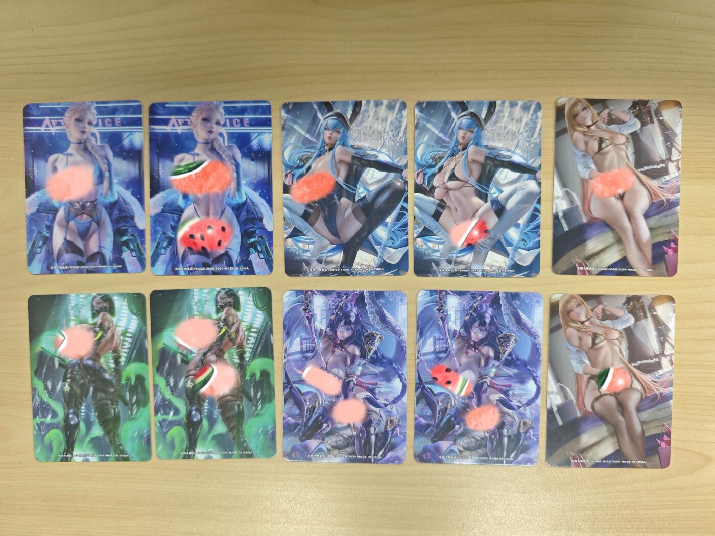 花开卡拍第33期（8月3号周日截拍，品控勿拍!!!拍品不寄存，运费5元，自制卡难免瑕疵，可能存在轻微撞角爆边等出厂瑕疵，品控介意勿拍！）