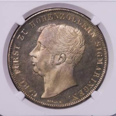 NGC-MS63 1847霍亨索伦西格玛宁根二狗子两泰勒 冠军 - NGC-MS63 1847霍亨索伦西格玛宁根二狗子两泰勒 冠军