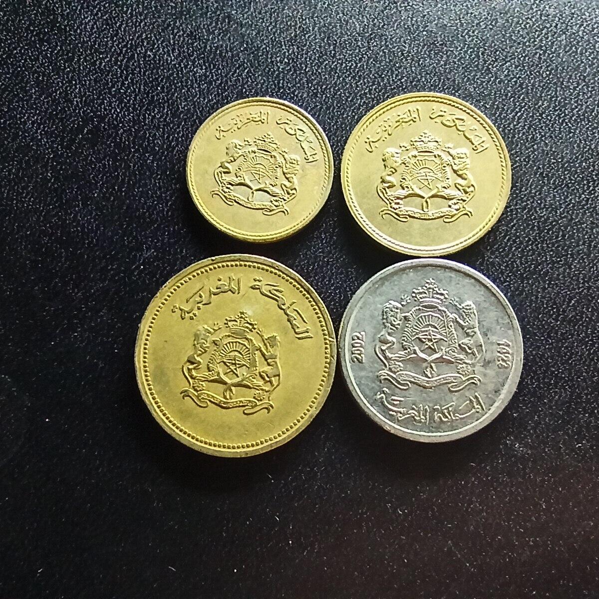 邮泉阁限时拍卖第二十场 各国硬币专场（请付一次邮费） 摩洛哥4枚