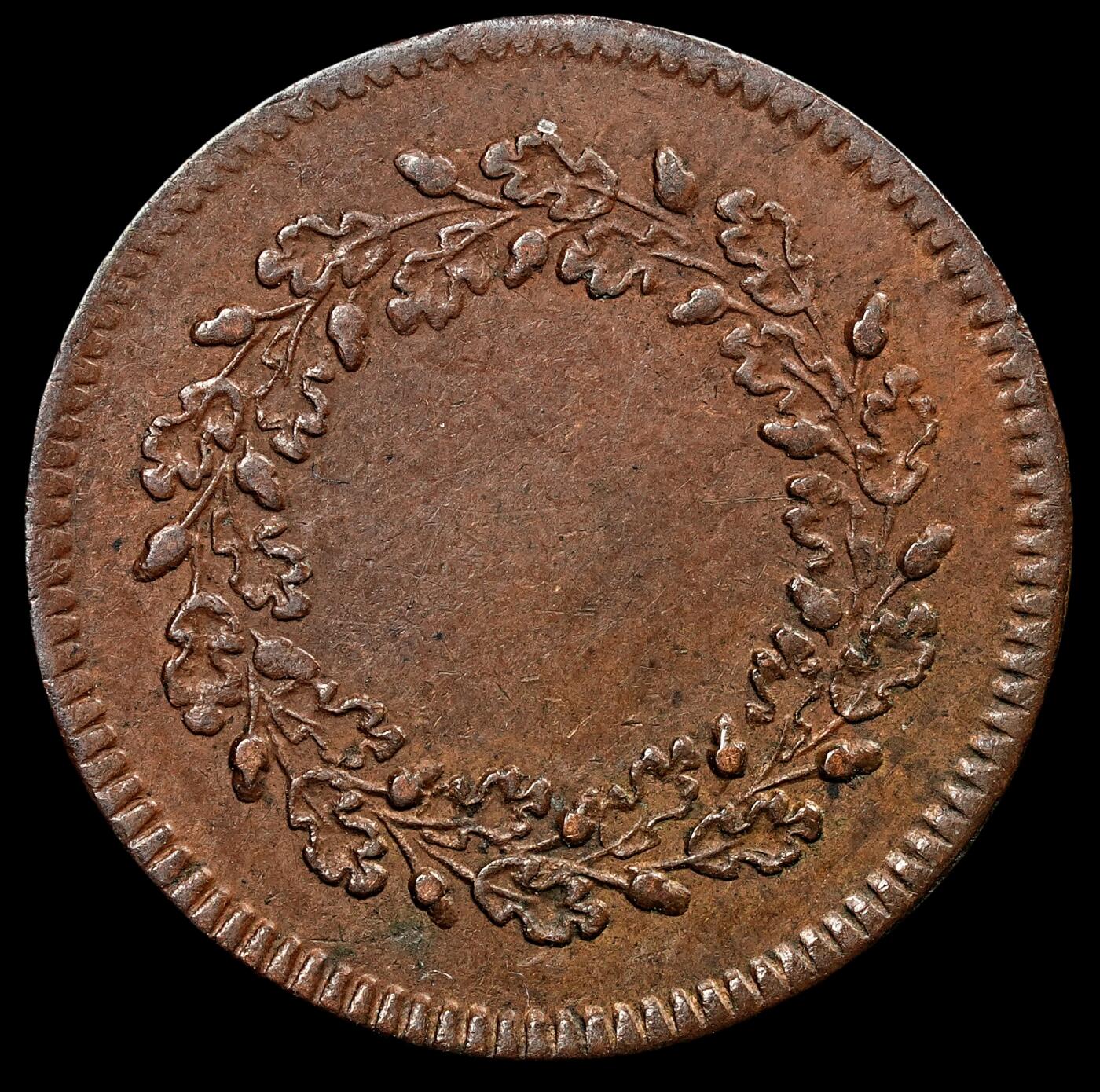 修遠堂世界钱币第七十九期 1820年法兰克福1 HELLER铜币
