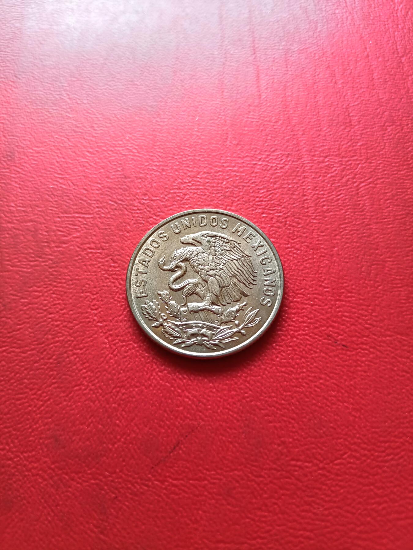 【云涧收藏】第五十场 墨西哥1964年50分，UNC