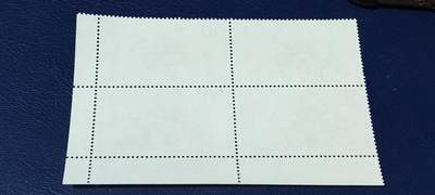 德国邮票专场，都是四方联 德国邮票四方连，1979年发行，柏林植物园300周年   兜兰花，品相如图