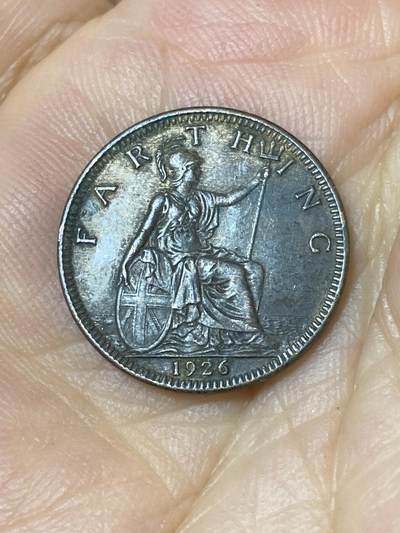 2025年第七十五场(总第一百零一场）外国好品散币(免佣金) - 英国🇬🇧1926年(乔治五世第三版，首发年)