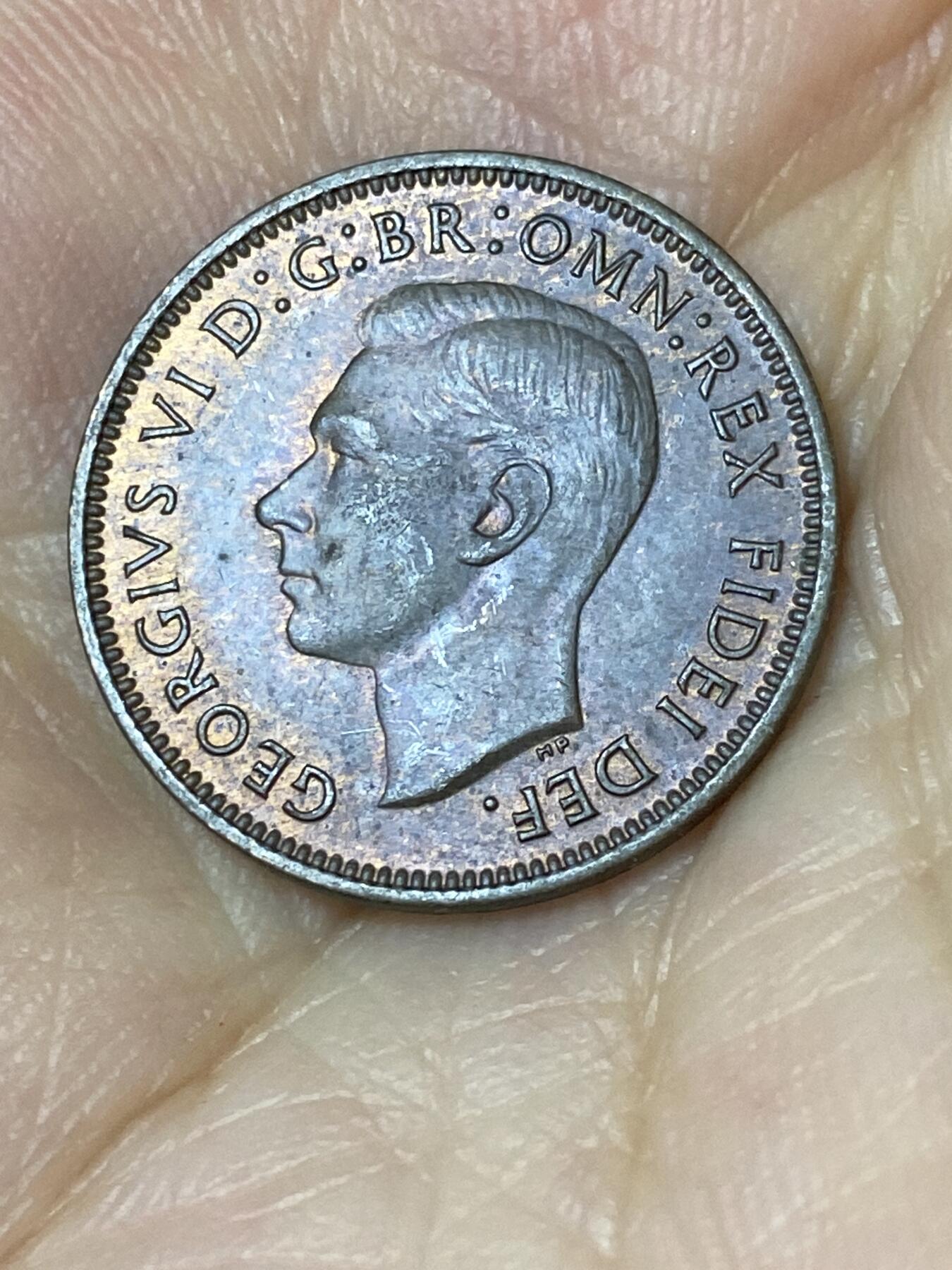 2025年第七十五场(总第一百零一场）外国好品散币(免佣金) 英国🇬🇧1951年1法新(乔治六世第二版)