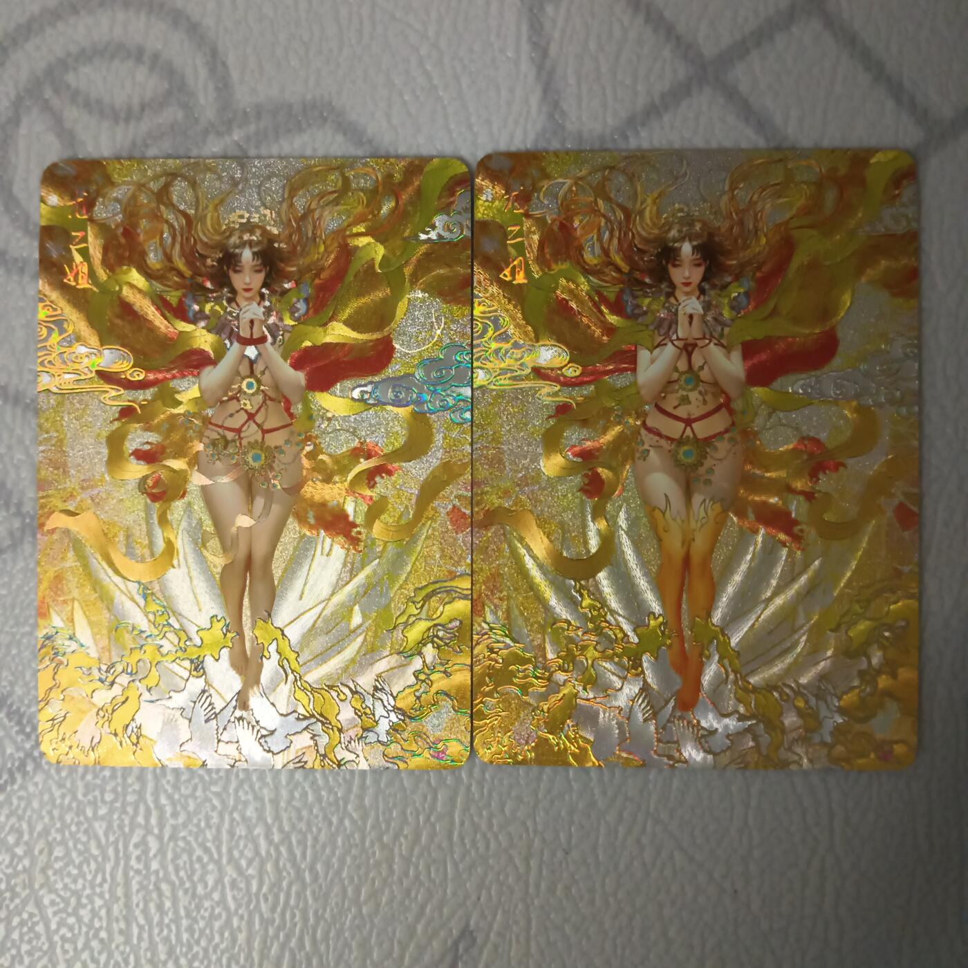 花开卡拍第33期（8月3号周日截拍，品控勿拍!!!拍品不寄存，运费5元，自制卡难免瑕疵，可能存在轻微撞角爆边等出厂瑕疵，品控介意勿拍！）