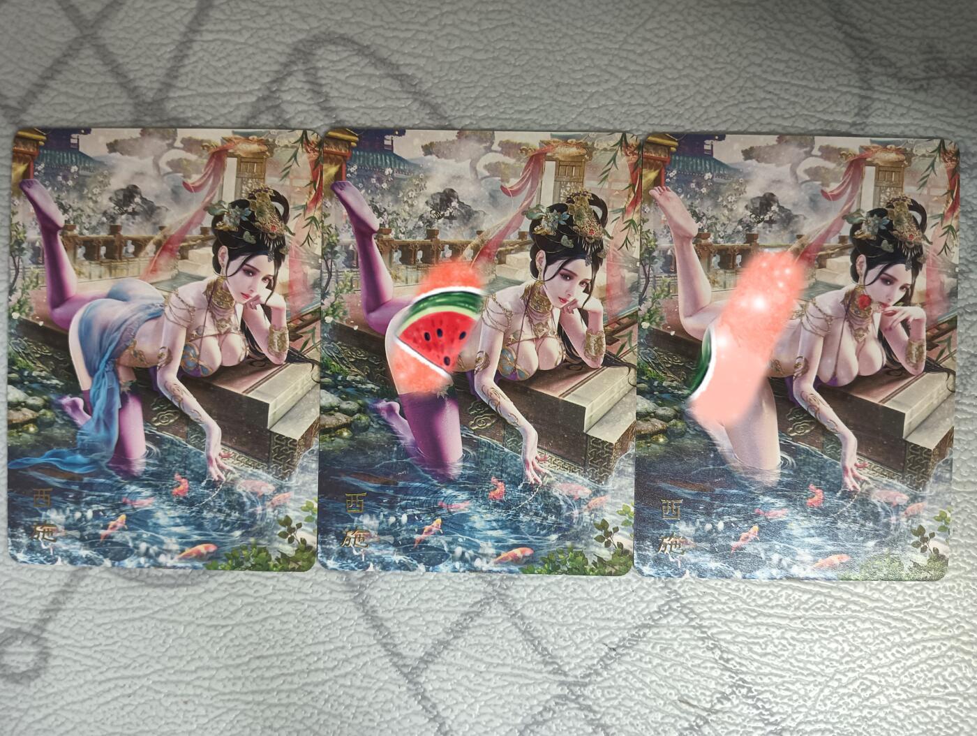 花开卡拍第33期（8月3号周日截拍，品控勿拍!!!拍品不寄存，运费5元，自制卡难免瑕疵，可能存在轻微撞角爆边等出厂瑕疵，品控介意勿拍！）