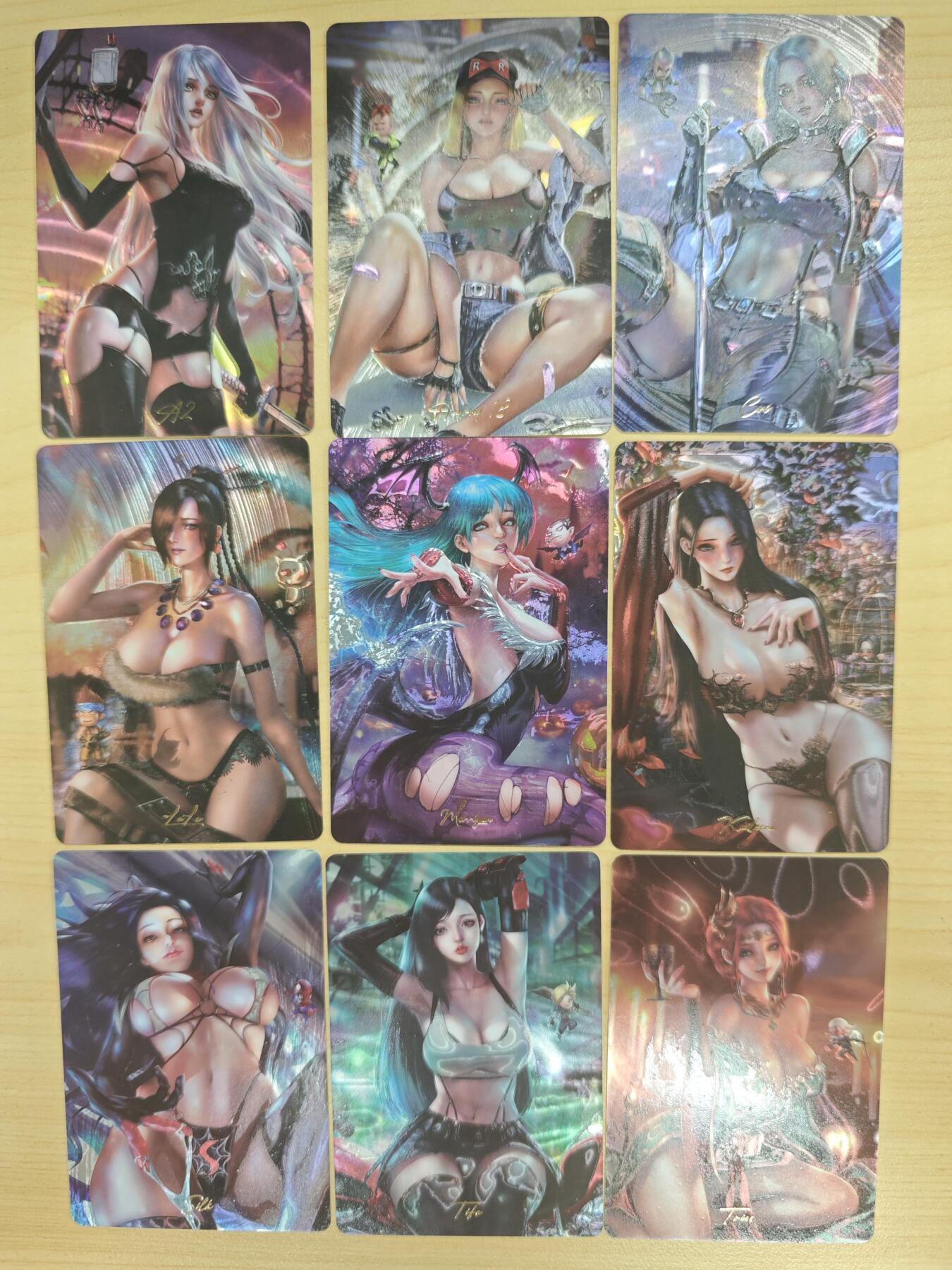 花开卡拍第33期（8月3号周日截拍，品控勿拍!!!拍品不寄存，运费5元，自制卡难免瑕疵，可能存在轻微撞角爆边等出厂瑕疵，品控介意勿拍！）