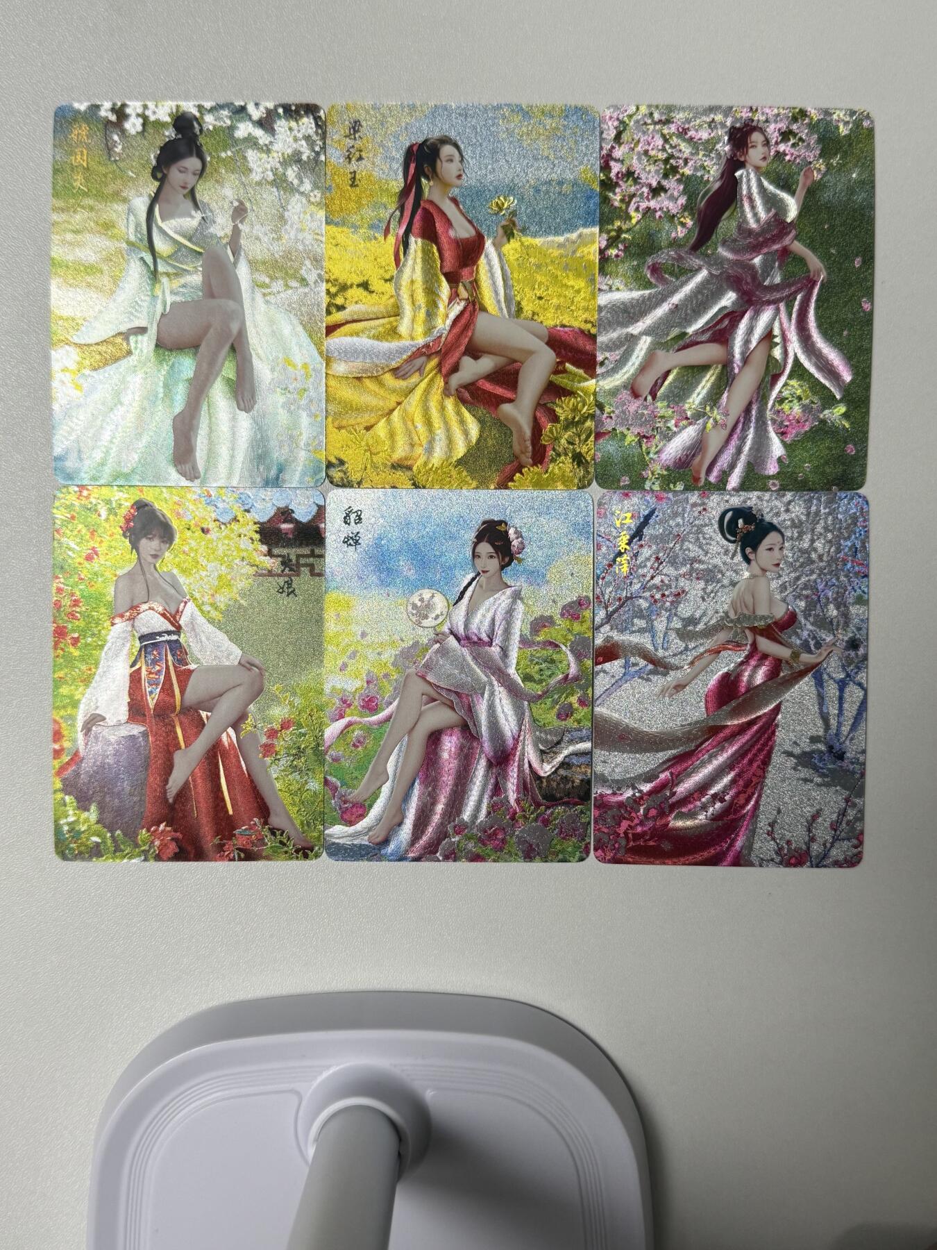 花开卡拍第33期（8月3号周日截拍，品控勿拍!!!拍品不寄存，运费5元，自制卡难免瑕疵，可能存在轻微撞角爆边等出厂瑕疵，品控介意勿拍！）