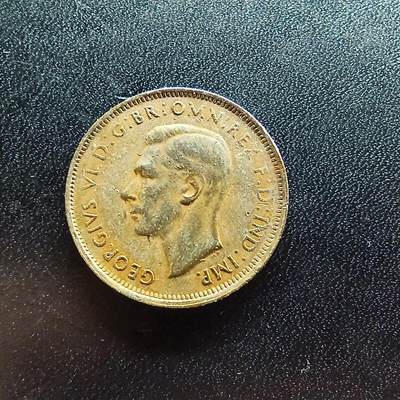 邮泉阁限时拍卖第二十场 各国硬币专场（请付一次邮费） - 澳大利亚1947年½便士