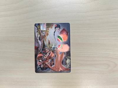 花开卡拍第33期（8月3号周日截拍，品控勿拍!!!拍品不寄存，运费5元，自制卡难免瑕疵，可能存在轻微撞角爆边等出厂瑕疵，品控介意勿拍！） - 燎原卡牌 彫仙潘金莲艺术版（三） 半粗闪 1张