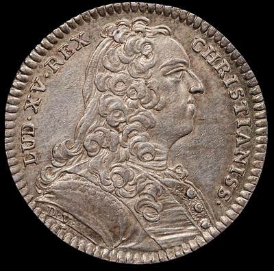 修遠堂世界钱币第七十九期 - 1739年法国代用银币 6.58g