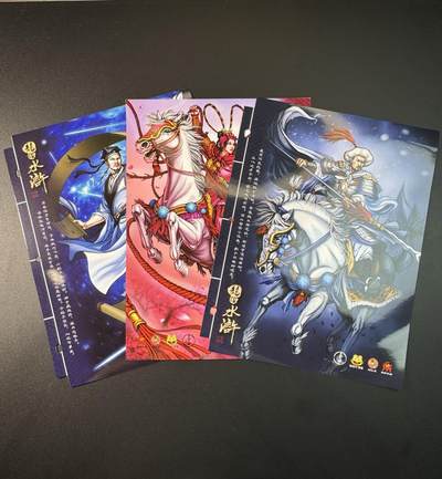 公益拍NO.3期 热点+经典，史上最强！买家0佣金！卖家送拍0抽成！（周六晚8点截拍，量大管饱！）   - 龙耀水浒官方卡册挡板 A款（扈三娘 林冲 吴用）
