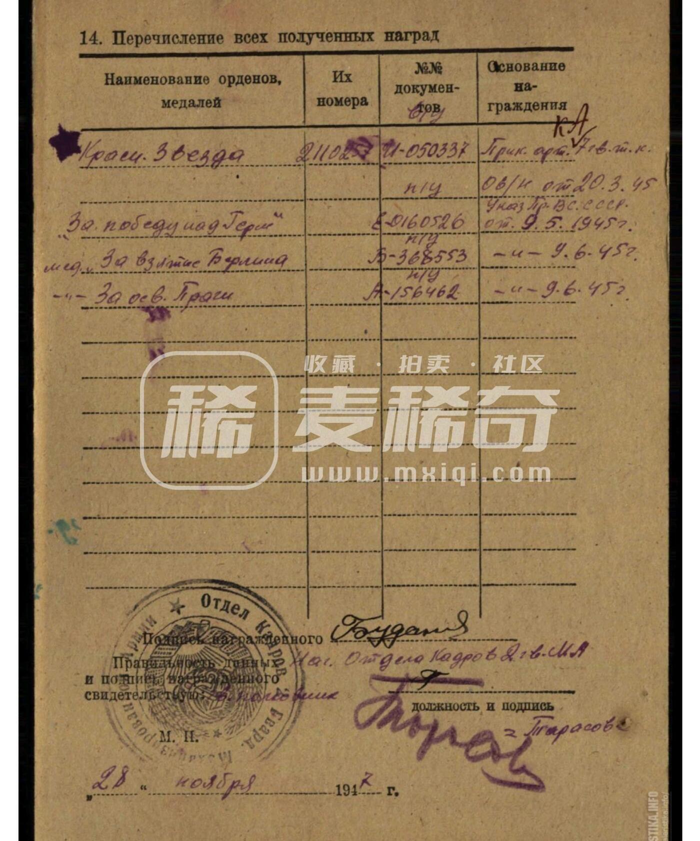 各国勋章奖章拍卖第38期，纪念二战结束80周年