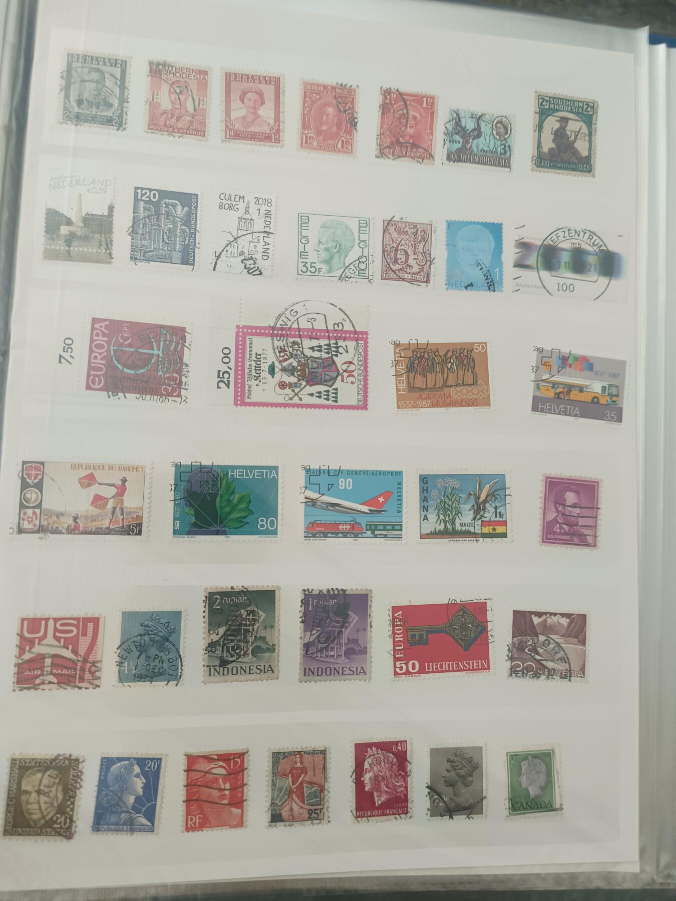 多国销票246枚