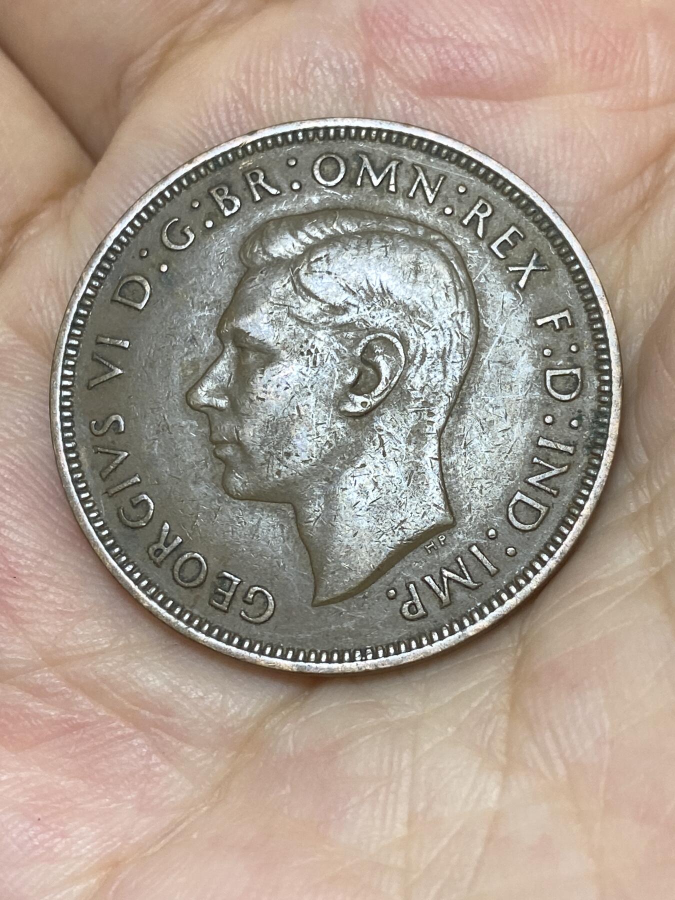 2025年第七十五场(总第一百零一场）外国好品散币(免佣金) 英国🇬🇧1948年1便士(乔治六世第一版，关门年)