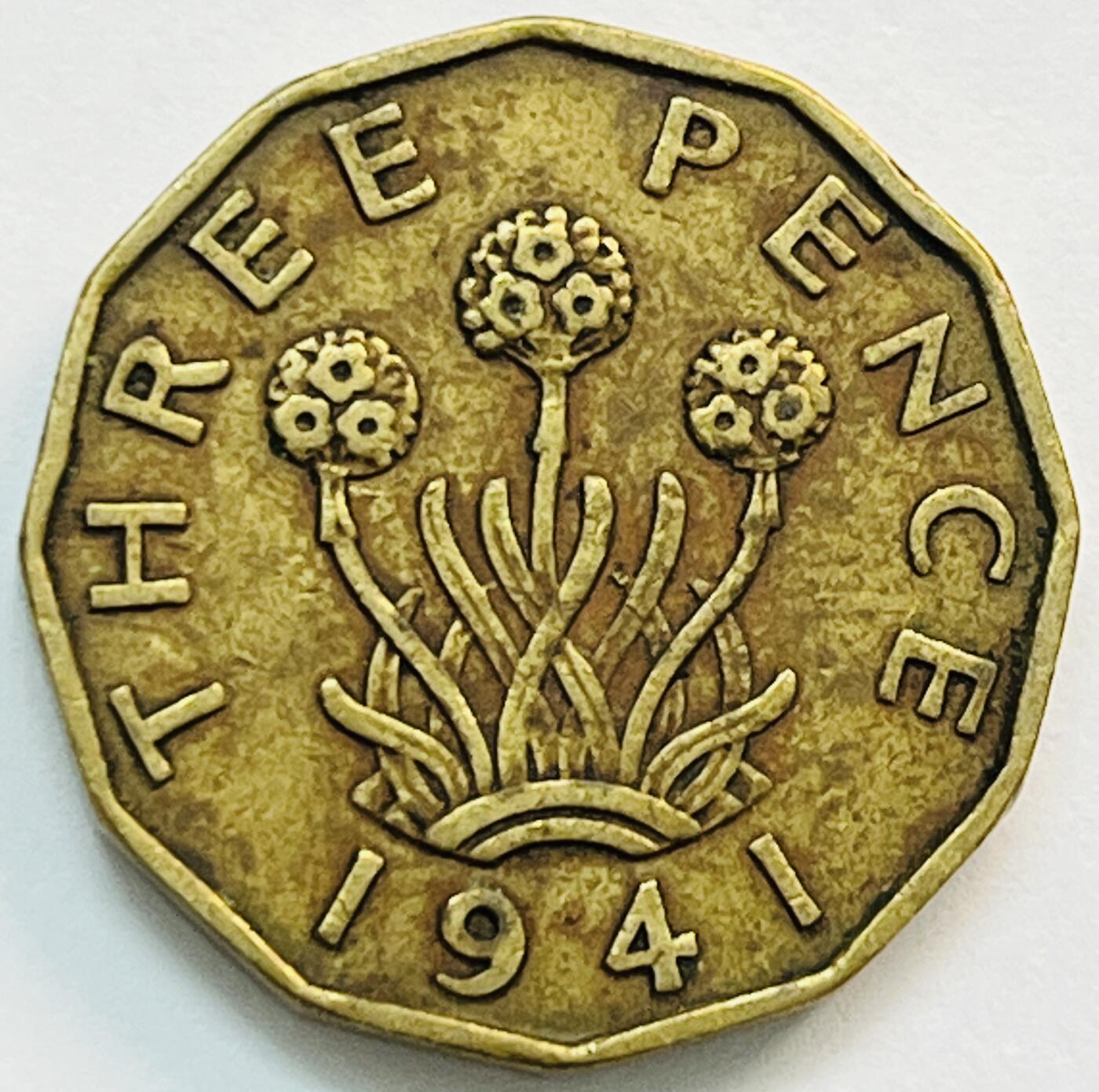 神仙姐姐-中外币专场20 1941年英国3便士
