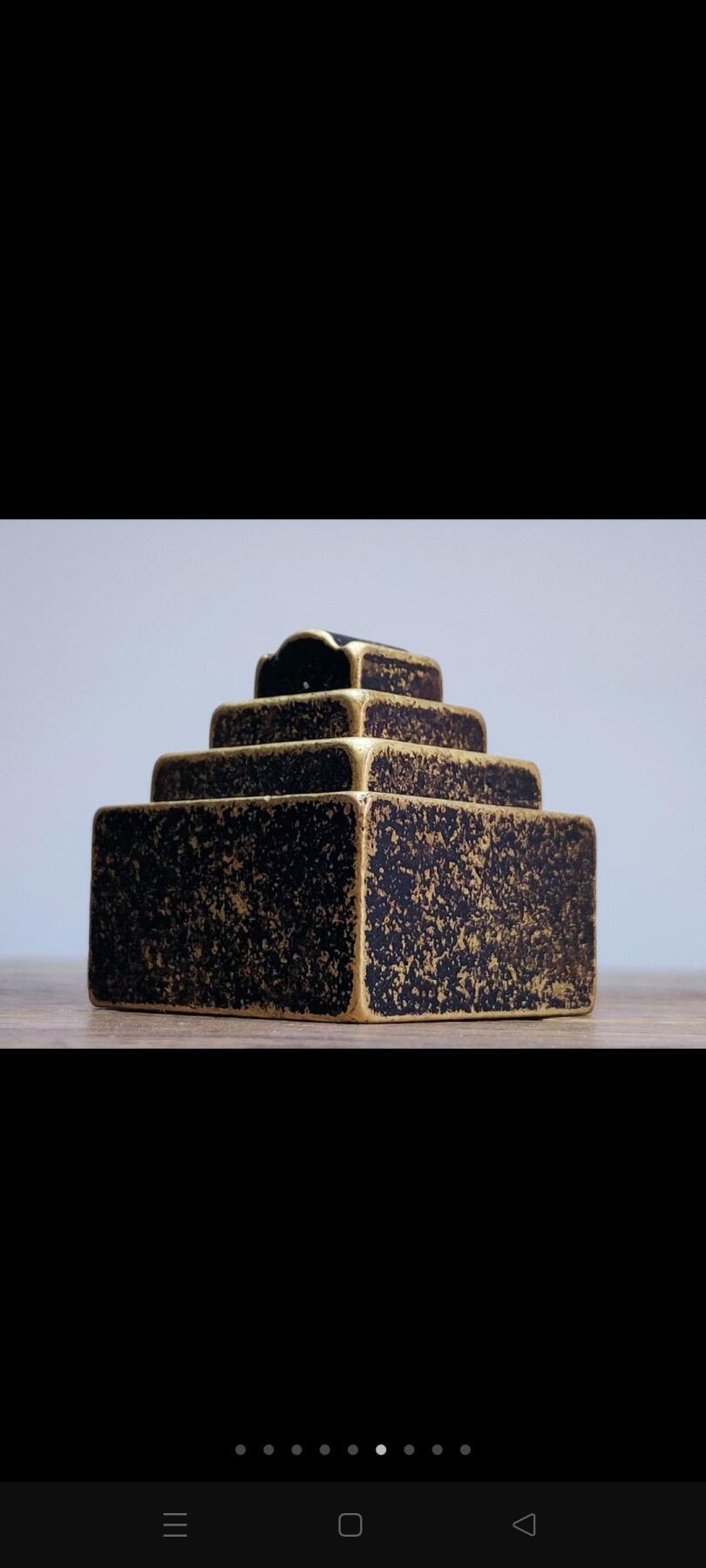 文房铜印章一套，文房收藏精品，传世包浆，磨损自然，保存完好，品相尺寸如图！