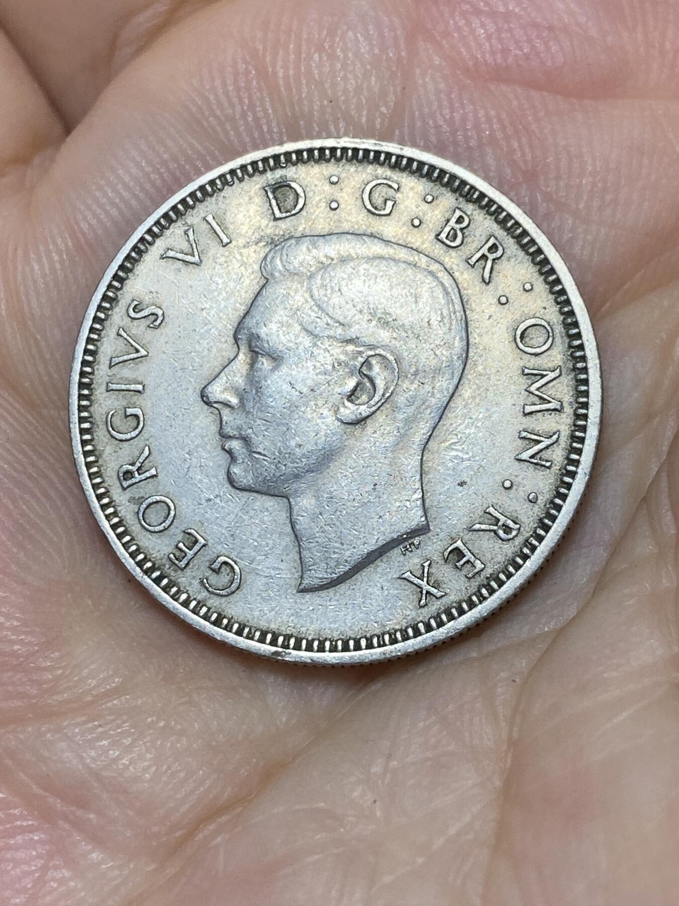 2025年第七十五场(总第一百零一场）外国好品散币(免佣金) 英国🇬🇧1951年1先令(乔治六世第三版，苏格兰坐狮版，关门年仅发行3年)