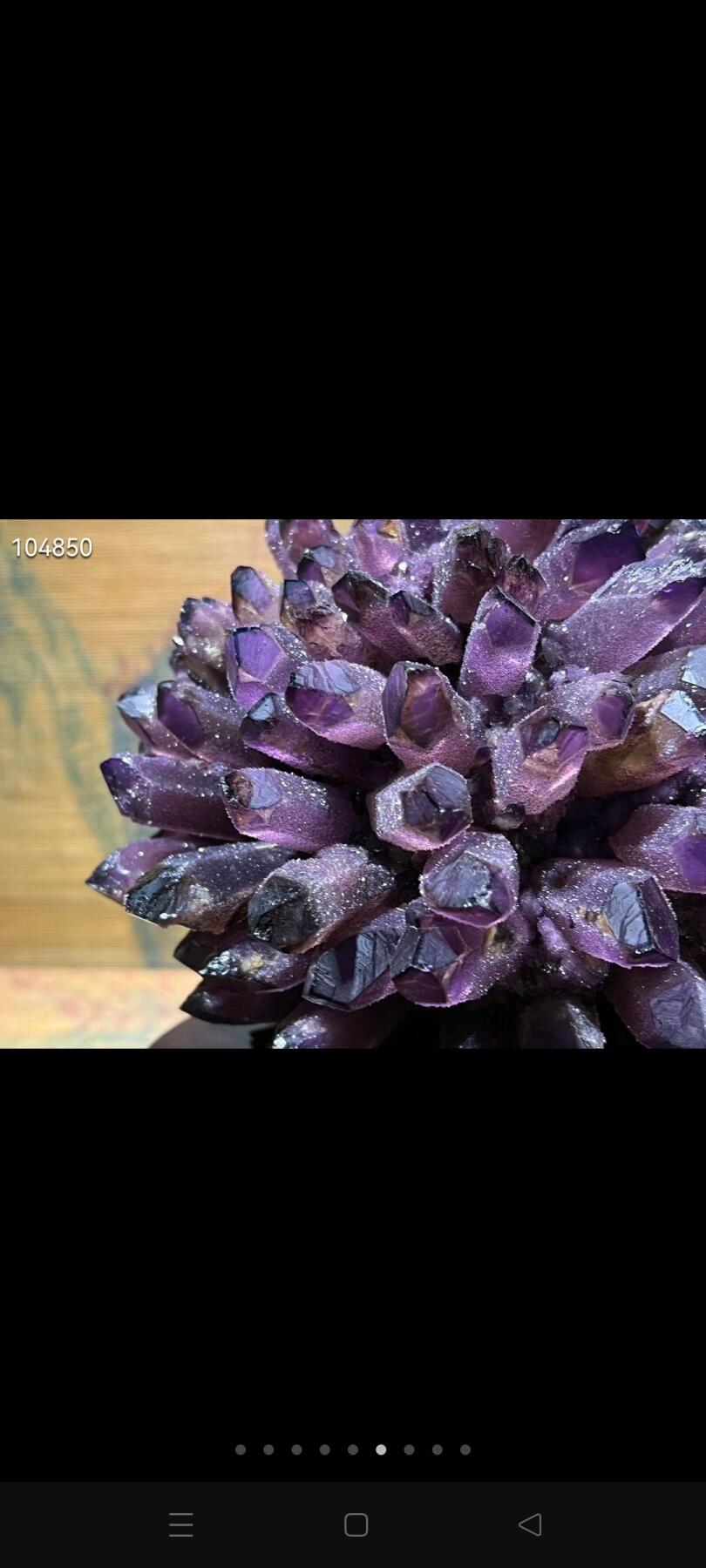 巴西产地紫水晶晶簇摆件，可做办公室，家居设计摆放，寓意招财纳福，财源滚滚来！