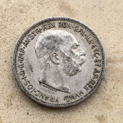 道一币馆币章第一百四十一场 - 奥匈帝国1912年弗兰兹一世双头鹰2克朗银币