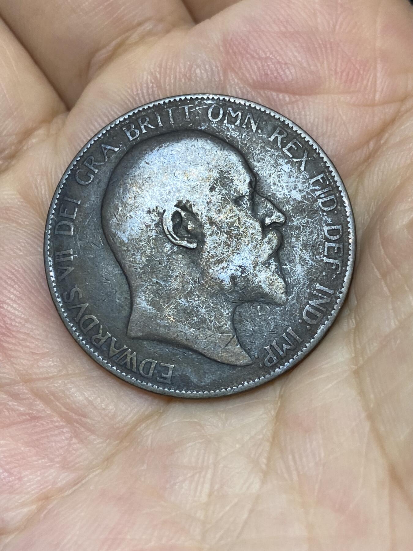 2025年第七十五场(总第一百零一场）外国好品散币(免佣金) 英国🇬🇧1907年1便士(爱德华七世时期)