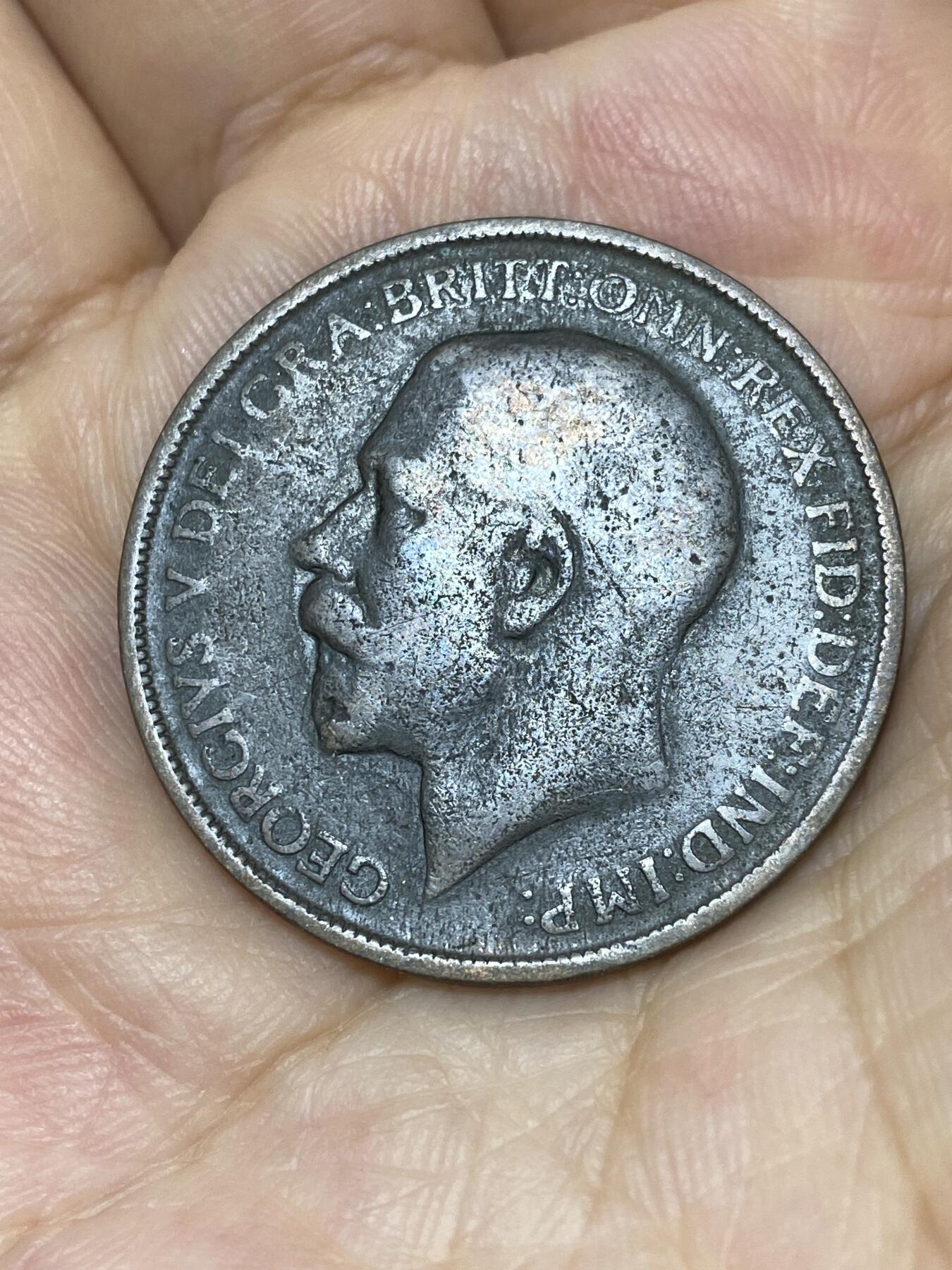2025年第七十五场(总第一百零一场）外国好品散币(免佣金) 英国🇬🇧1912年1便士(乔治五世第一版)