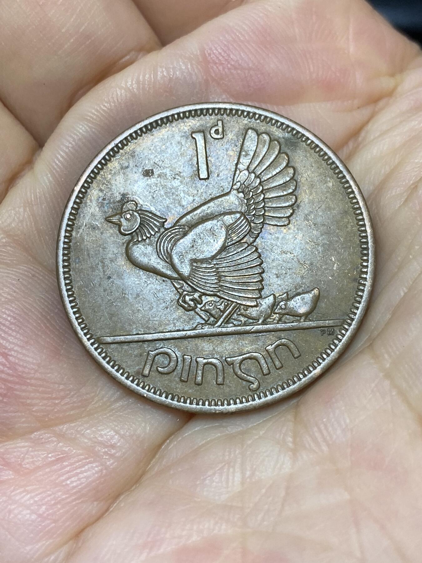 2025年第七十六场(总第一百零二场）外国好品散币(免佣金) 爱尔兰🇮🇪1952年1便士(共和国时期第一套)