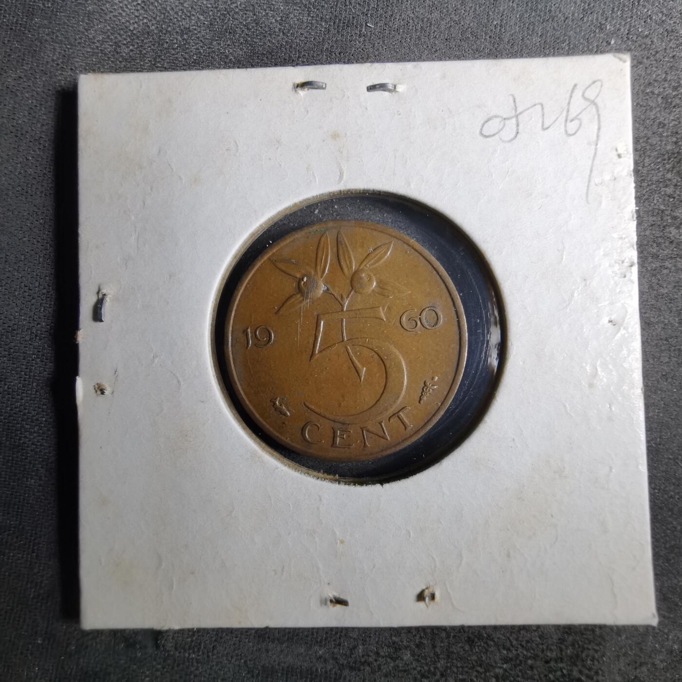 沼泽如烟--第805场 荷兰1960年五分