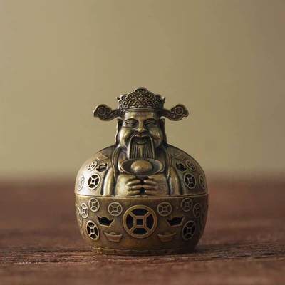 杂件，处理 - 财神香炉