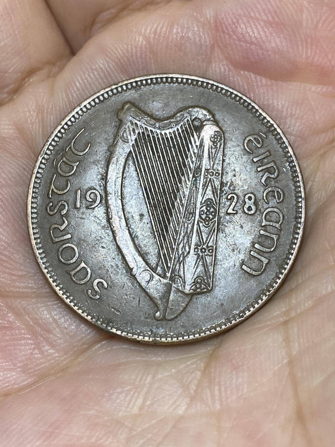 2025年第七十六场(总第一百零二场）外国好品散币(免佣金) 爱尔兰🇮🇪1928年1便士(自由邦时期首套首发年)