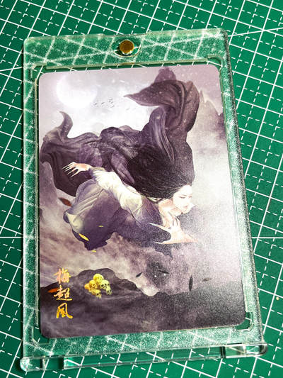 显眼宝26期 都有拍摄近景图可以细看 - 【带卡砖】燎原卡牌 武林志 特卡散配 梅超凤一张 金彩63*88