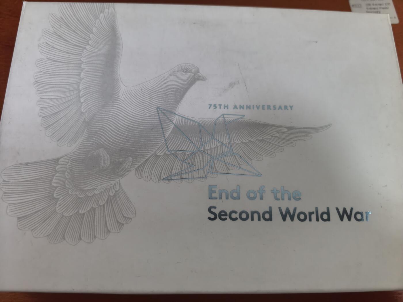 长老汇蛇年精选第三十二场拍卖 2020英澳新三国联合发行二战结束75周年精制银币3枚，盒证全，1000套