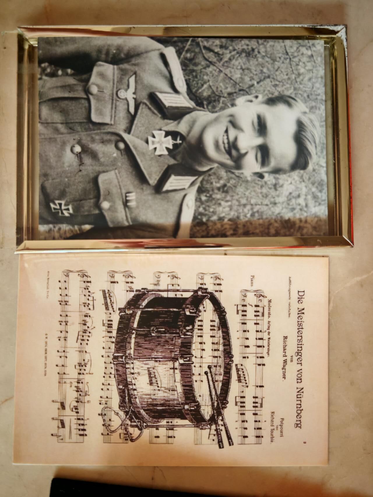 凯旋世界勋赏（第17期）（欢迎送拍）（对拍品有疑问请询问客服，不接受到手刀，出价默认拍品品相。请认真阅读拍卖规则！出价默认已认可！）（收到货请录制开箱视频，无视频概不处理问题。） 德三军官海因茨雷韦尔雄签名照
