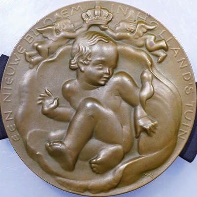 1938年荷兰贝娅特丽克丝公主诞生诞生纪念大铜章 - 1938年荷兰贝娅特丽克丝公主诞生诞生纪念大铜章