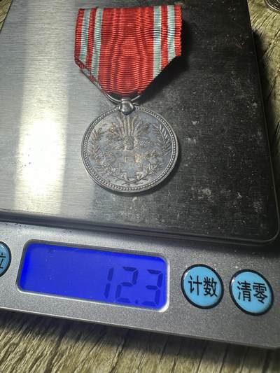 章，钱币 赤十字章，银制，带字稀少