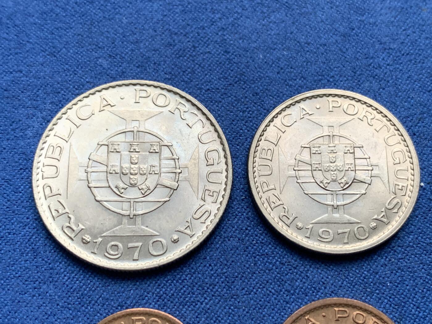 《竞宝斋》第408场 周日，周一，2场连拍 （全场包邮） 6枚一组 葡属东帝汶1970年