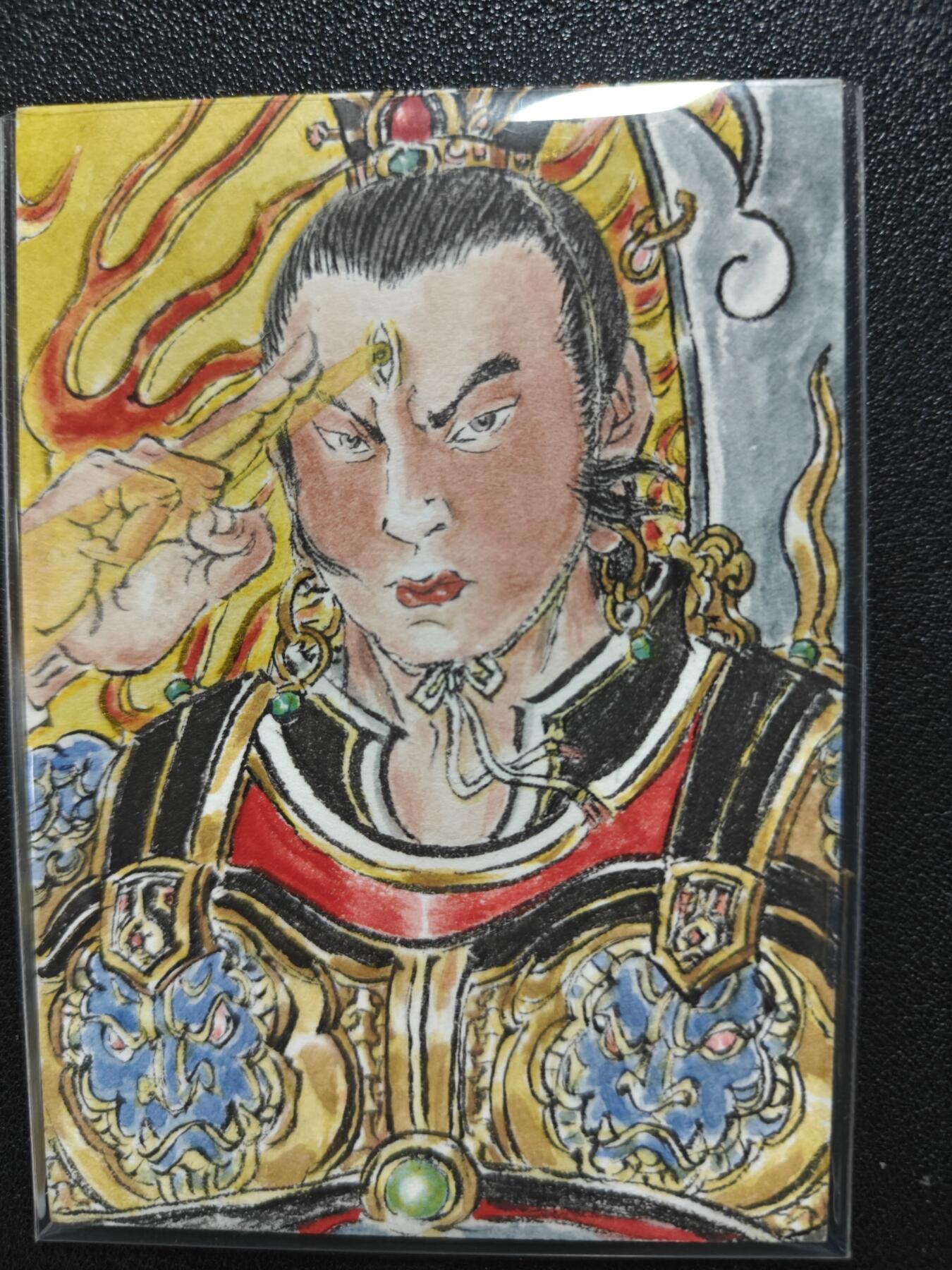 天玑星卡拍第111期《8.7周四截拍》持续收拍收评中 满赠卡需备注 【手绘卡】张先军 二郎真君 手绘卡