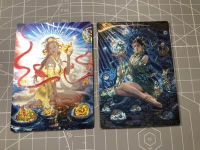 新号第四场奇点拍卖 品控勿拍 出厂品质 不包厂瑕 - 奇点玄灵谱 粗闪常曦加粗闪羲和2张