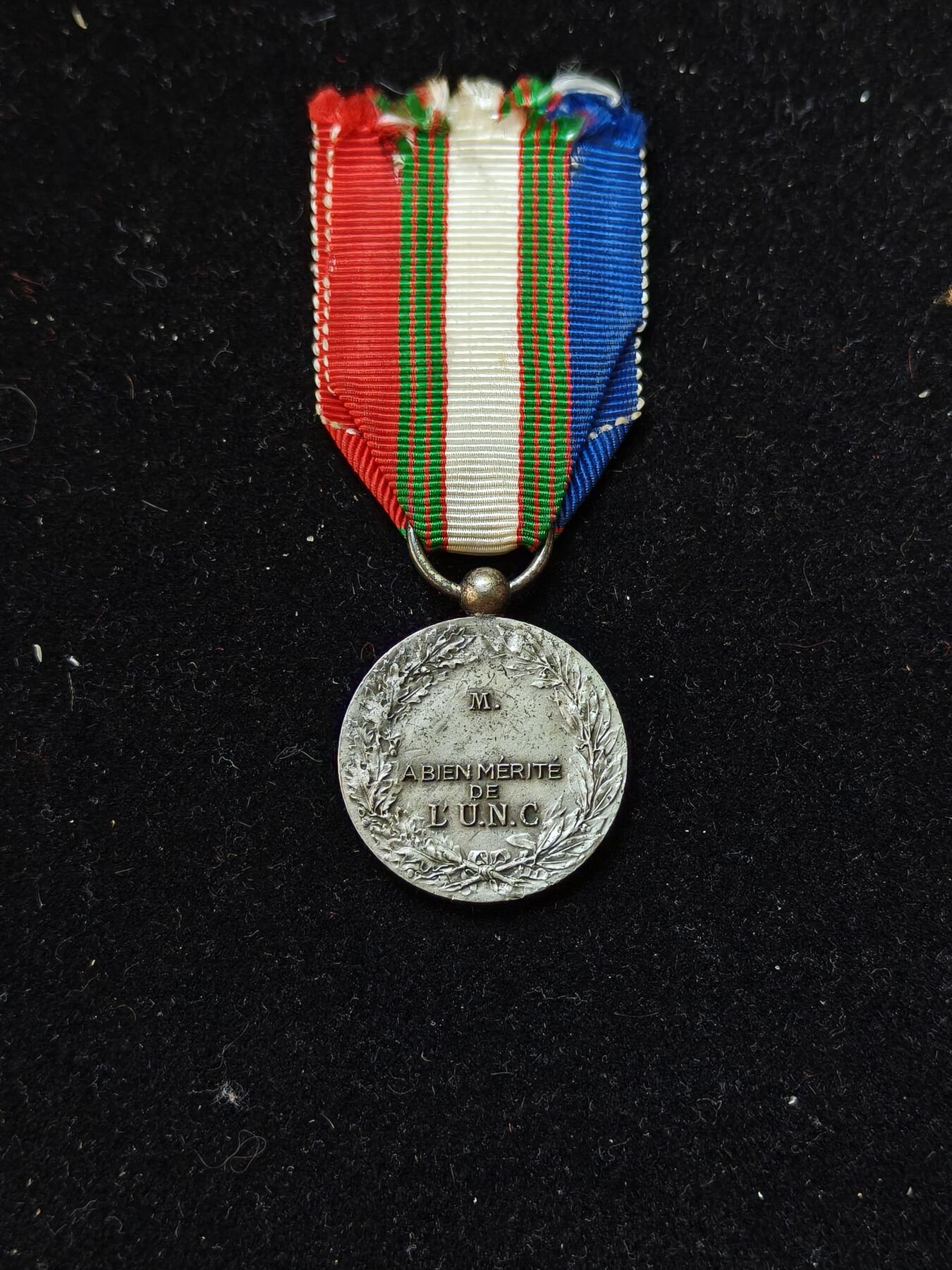 蜀地medal第10场精品专场拍卖 法国UNC老兵协会一战老兵纪念章