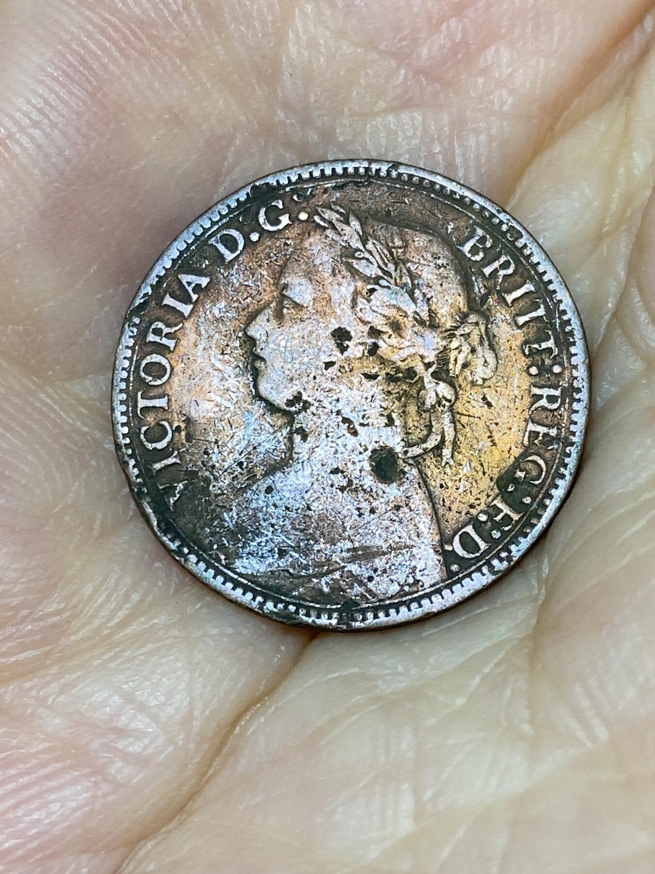 2025年第七十六场(总第一百零二场）外国好品散币(免佣金) 英国🇬🇧1878年1法新(维多利亚女王中年，第三版)