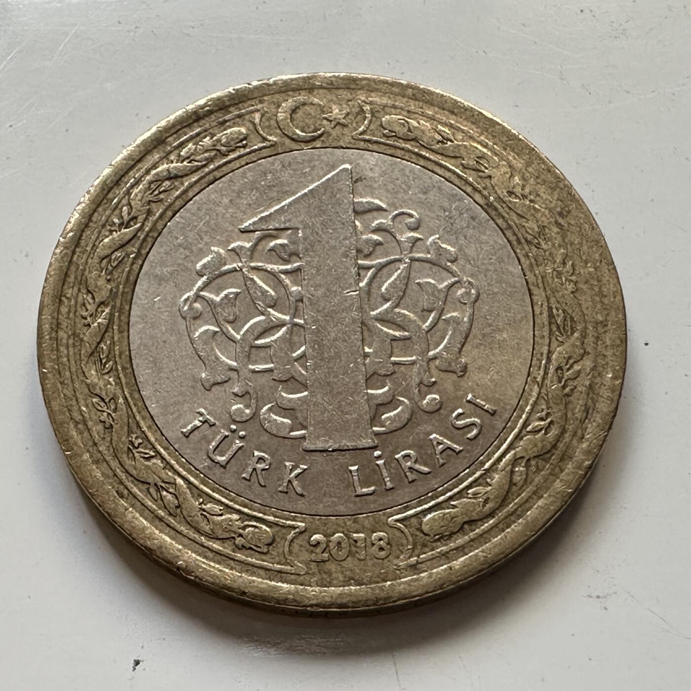 🌹外币初藏🌹🐯2025年第84场  周二无佣金特价场 土耳其2018年伊里拉