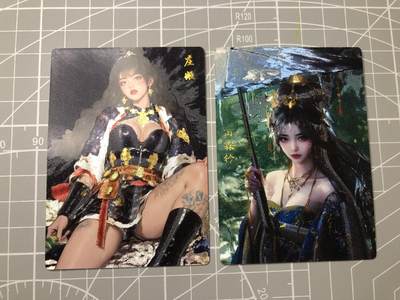 新号第四场奇点拍卖 品控勿拍 出厂品质 不包厂瑕 - 奇点卡牌。庄姬＋雨霖铃