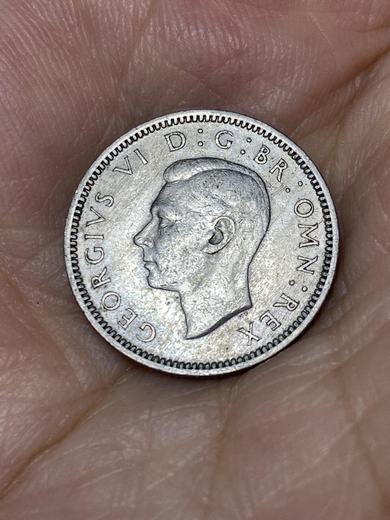 2025年第七十六场(总第一百零二场）外国好品散币(免佣金) 英国🇬🇧1949年6便士(乔治六世第三版首发年)