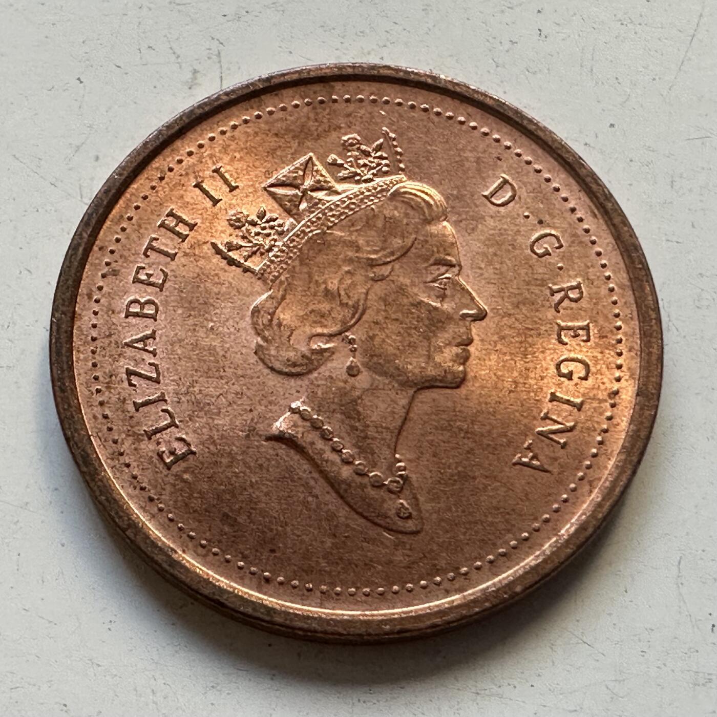 🌹外币初藏🌹🐯2025年第84场  周二无佣金特价场 加拿大2000年一分