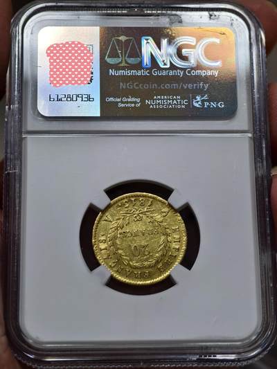 NGC-AU53法国1813年拿破仑一世20法郎金币 NGC-AU53法国1813年拿破仑一世20法郎金币