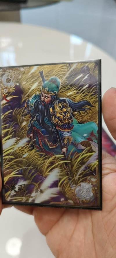 秋原瞳的小店第19期（竹竿击落叶子，红枣掉落下来的砰砰声，那是最美好的记忆之一） - 卡游三国豪杰关羽