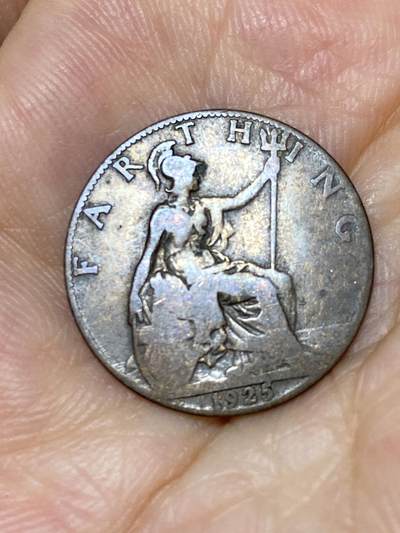 2025年第七十六场(总第一百零二场）外国好品散币(免佣金) - 英国🇬🇧1925年1法新(乔治五世第二版关门年)