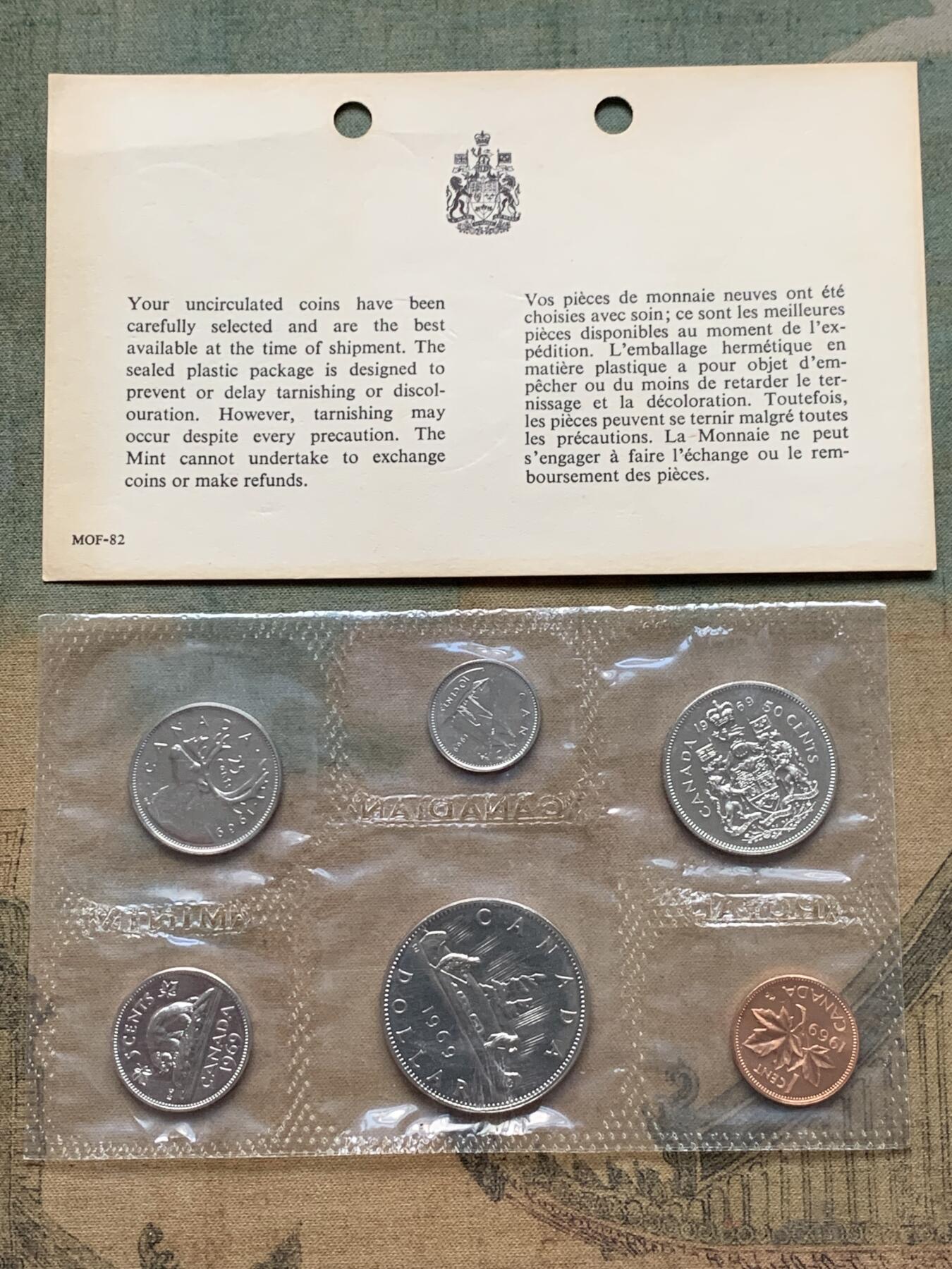 《竞宝斋》第408场 周日，周一，2场连拍 （全场包邮） 六套一组 加拿大套币 细节见图