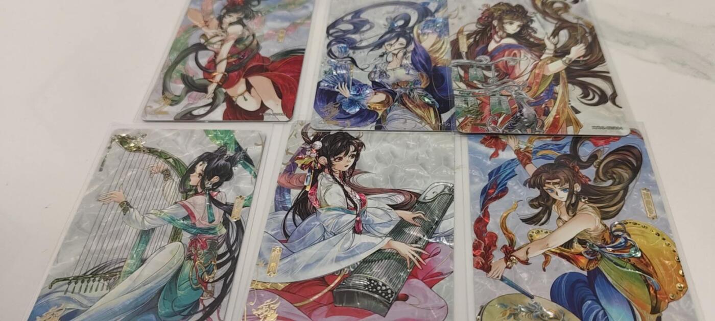 秋原瞳的小店第19期（竹竿击落叶子，红枣掉落下来的砰砰声，那是最美好的记忆之一） 卡游三国歌舞卡2周年6张不同