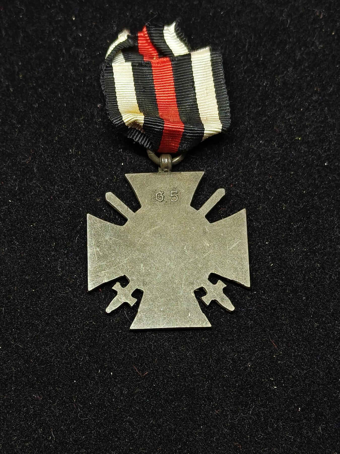 蜀地medal第10场精品专场拍卖 1914年-1918年兴登堡带剑十字荣誉奖章 少见厂